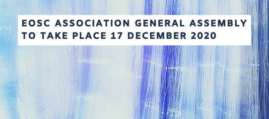EOSC Association General Assembly to Take Place Tomorrow
