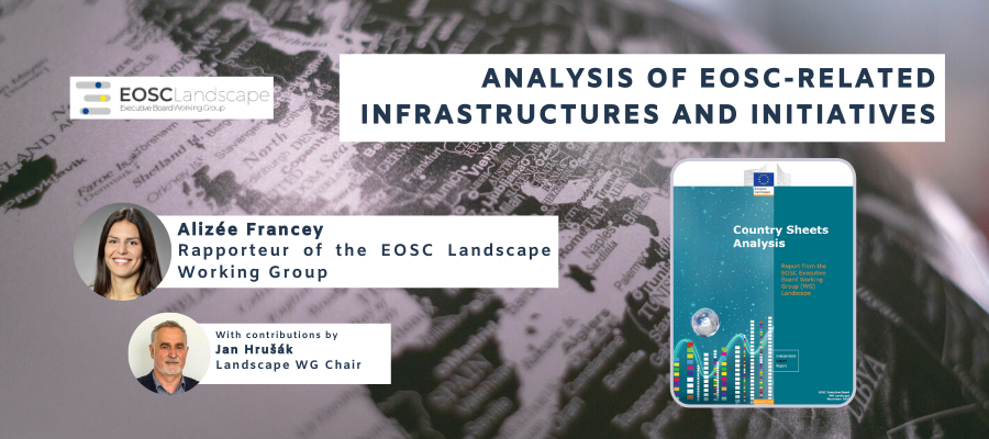 Analysis of EOSC-Related Infrastructures and Initiatives - Official publication online!