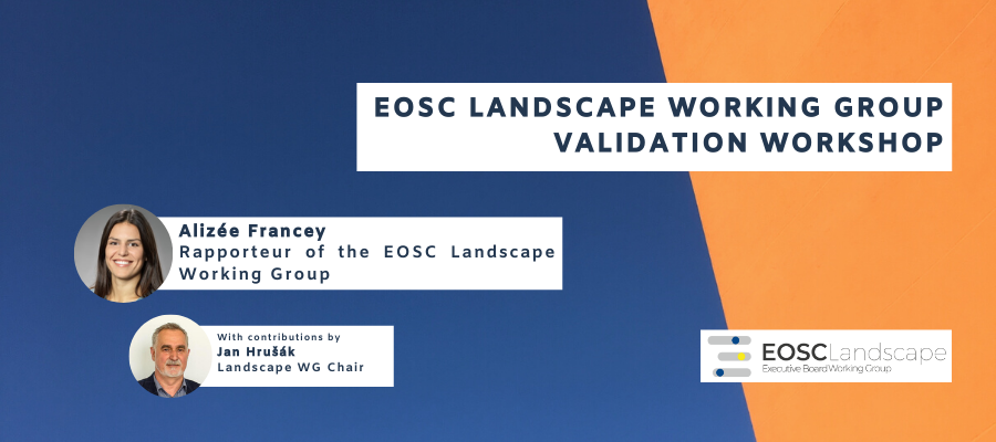 EOSC Landscape Working Group Validation Workshop