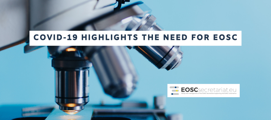 COVID-19 Highlights the Need for EOSC