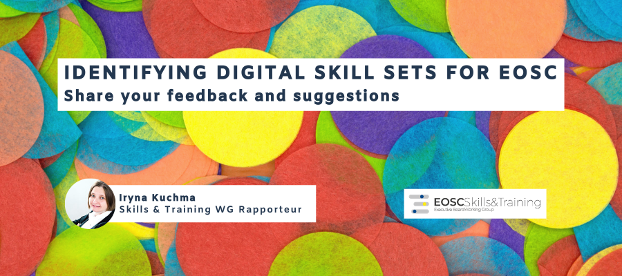 Identifying digital skill sets for EOSC