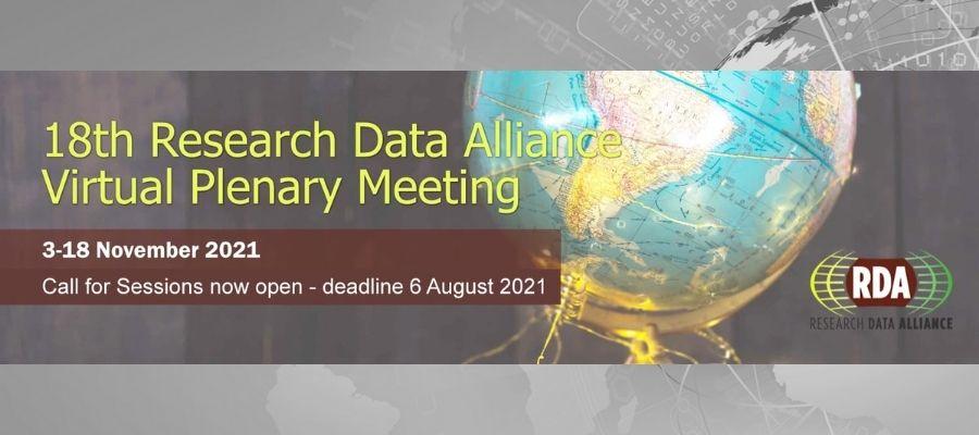 RDA 18th Plenary Meeting - Virtual